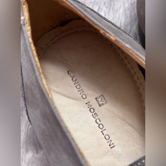Sandro Moscoloni men’s suede leather oxford - Picture 5 of 6